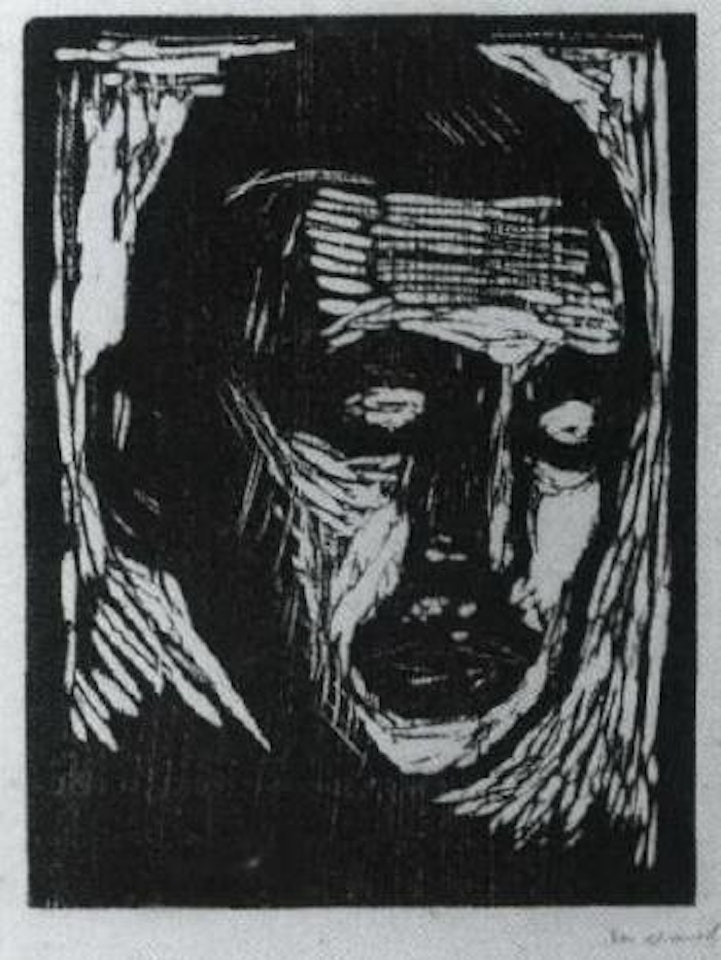 Portrait of Jappe-Nilsen by Edvard Munch