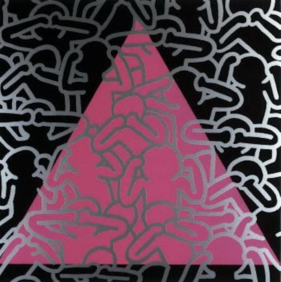 Silence equals death by Keith Haring