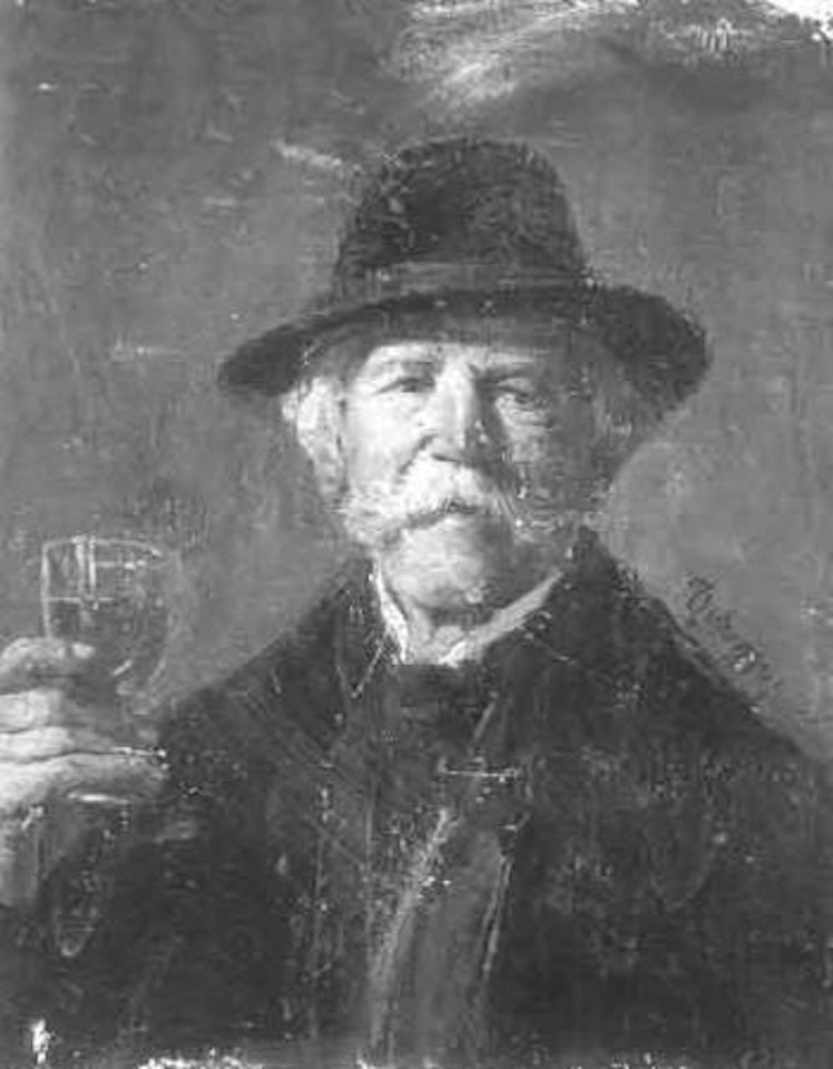 Good glass by Franz von Defregger