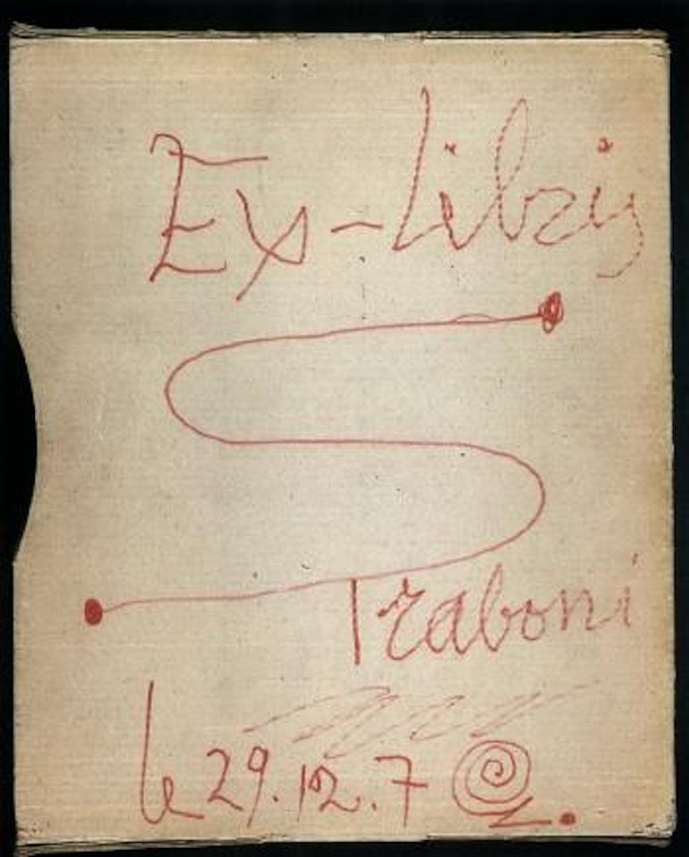 Ex libris by Pablo Picasso