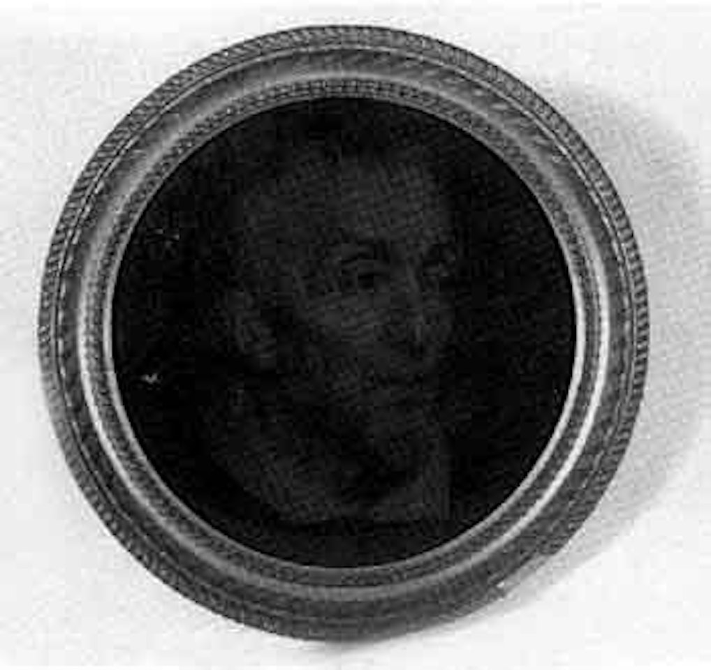 Portrait of a man wearing a white collar by Francesco Solimena