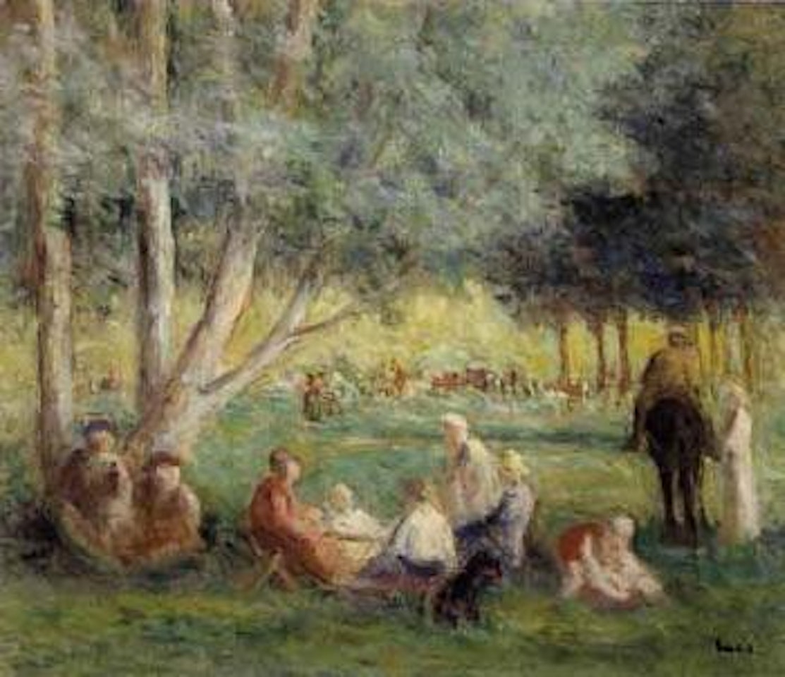 Le Pique-nique by Maximilien Luce