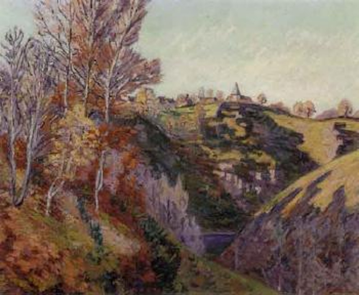 Bord de la creuse by Armand Guillaumin