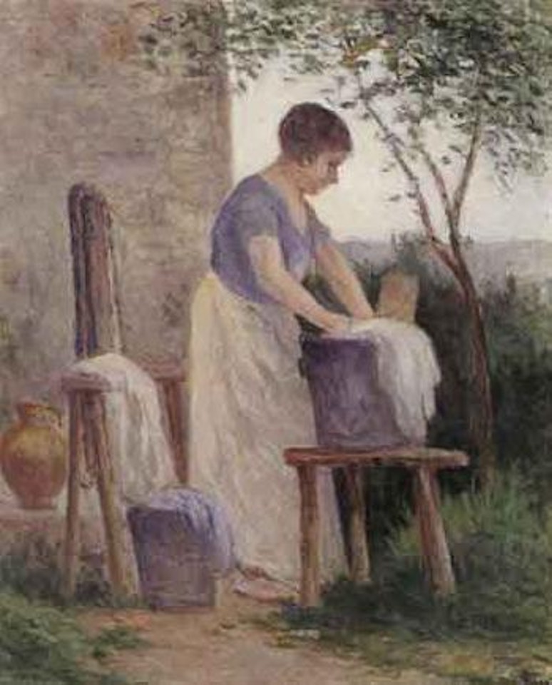 Lavandiere by Maximilien Luce