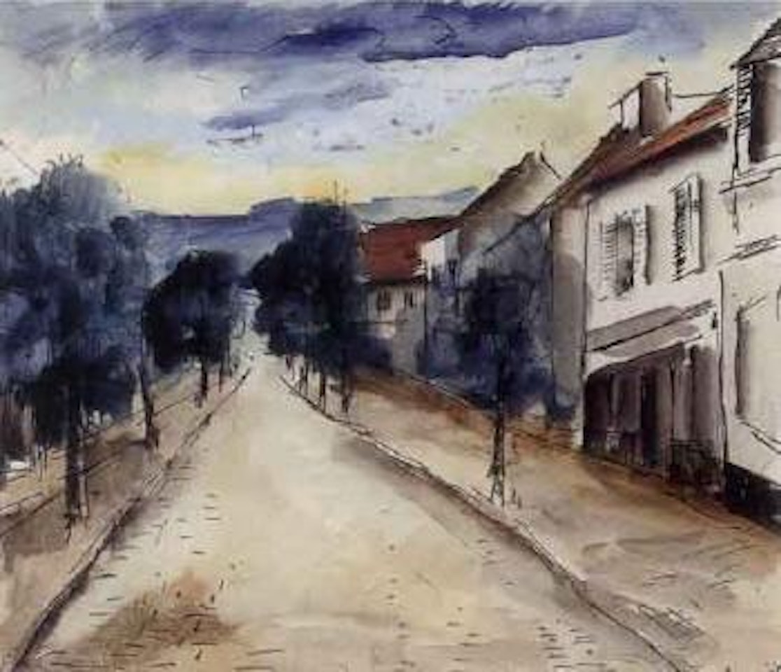 Route a Brezilles by Maurice de Vlaminck
