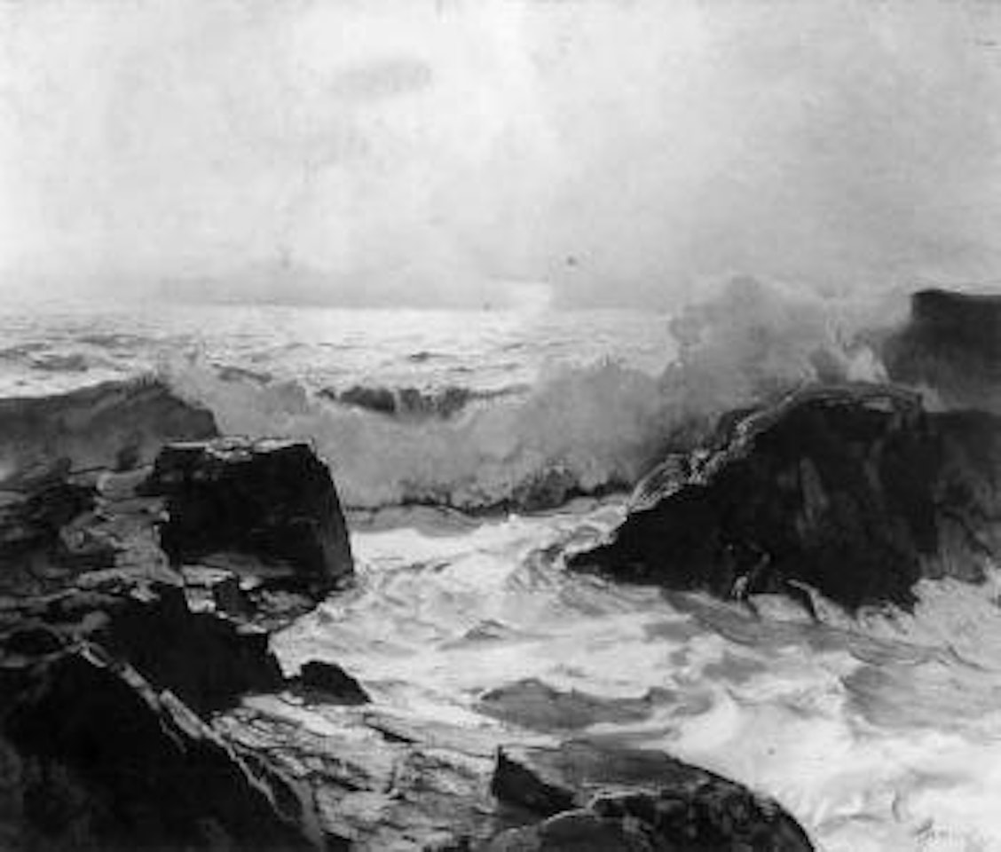 Crashing waves by Frederick Judd Waugh