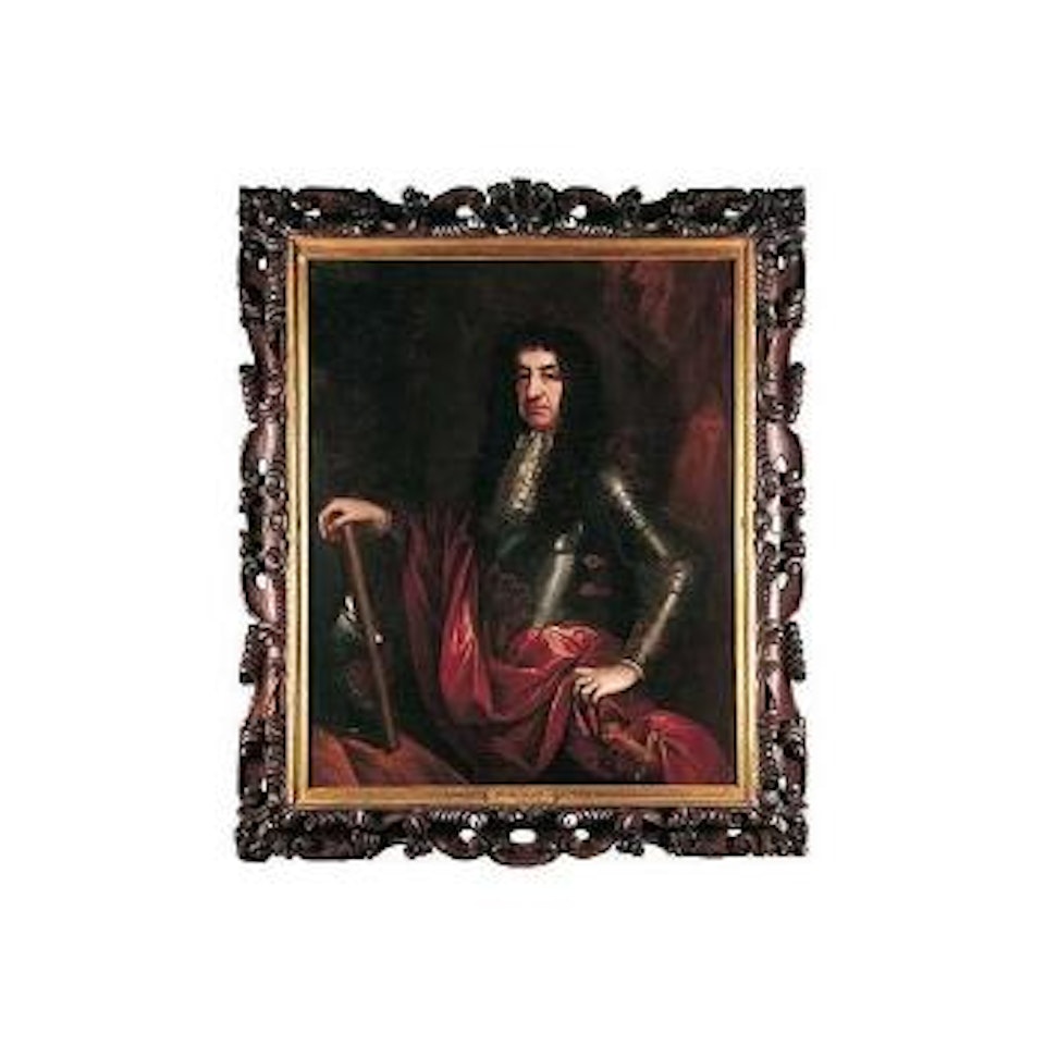 Portrait of Charles II, wearing the garter by Sir Peter Lely