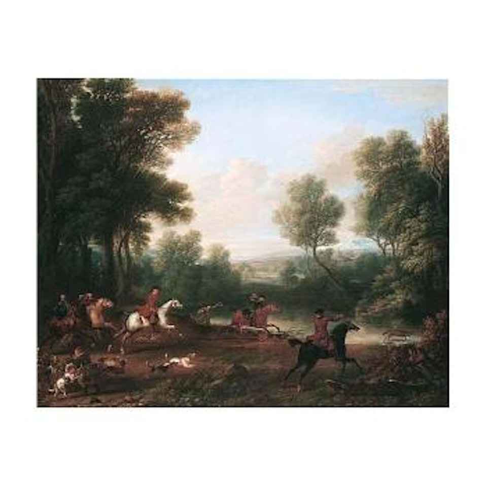 Viscount Bolingbroke's hunting party by John Wootton