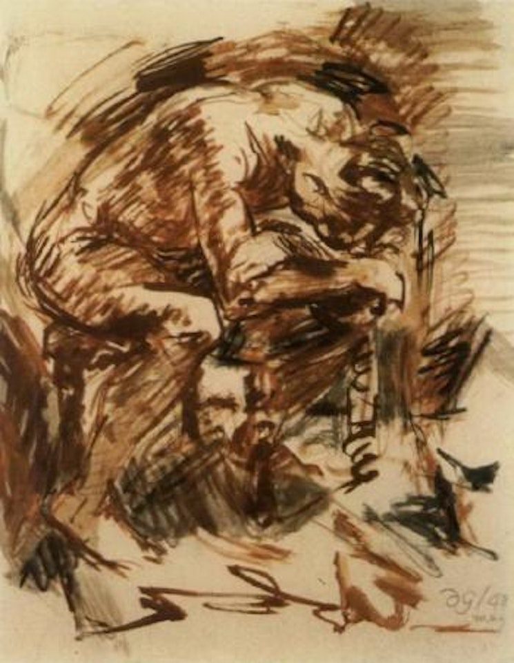 Study of Paul Roche by Duncan Grant