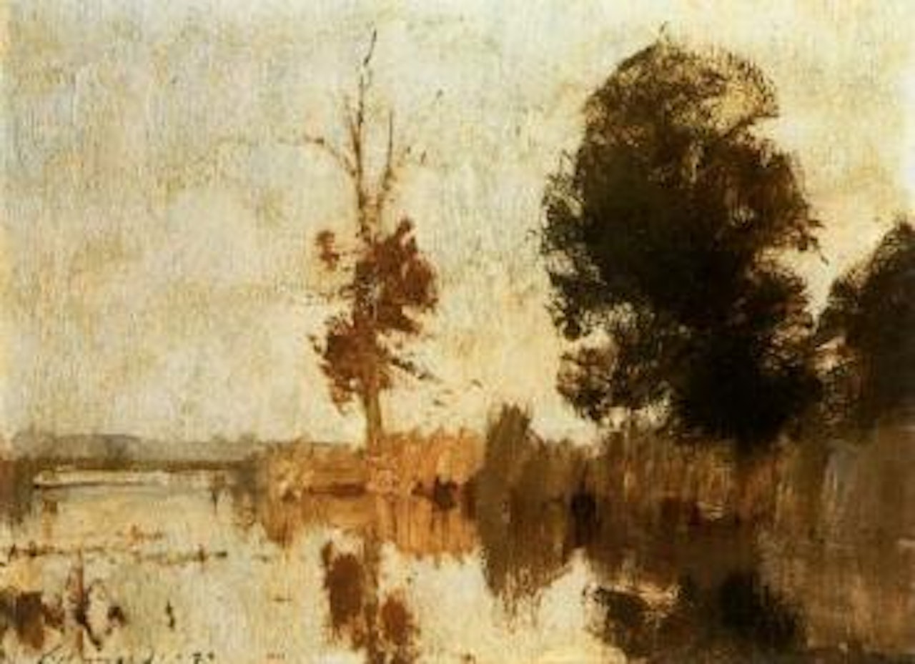 October morning, Ranworth Creek by Edward Seago