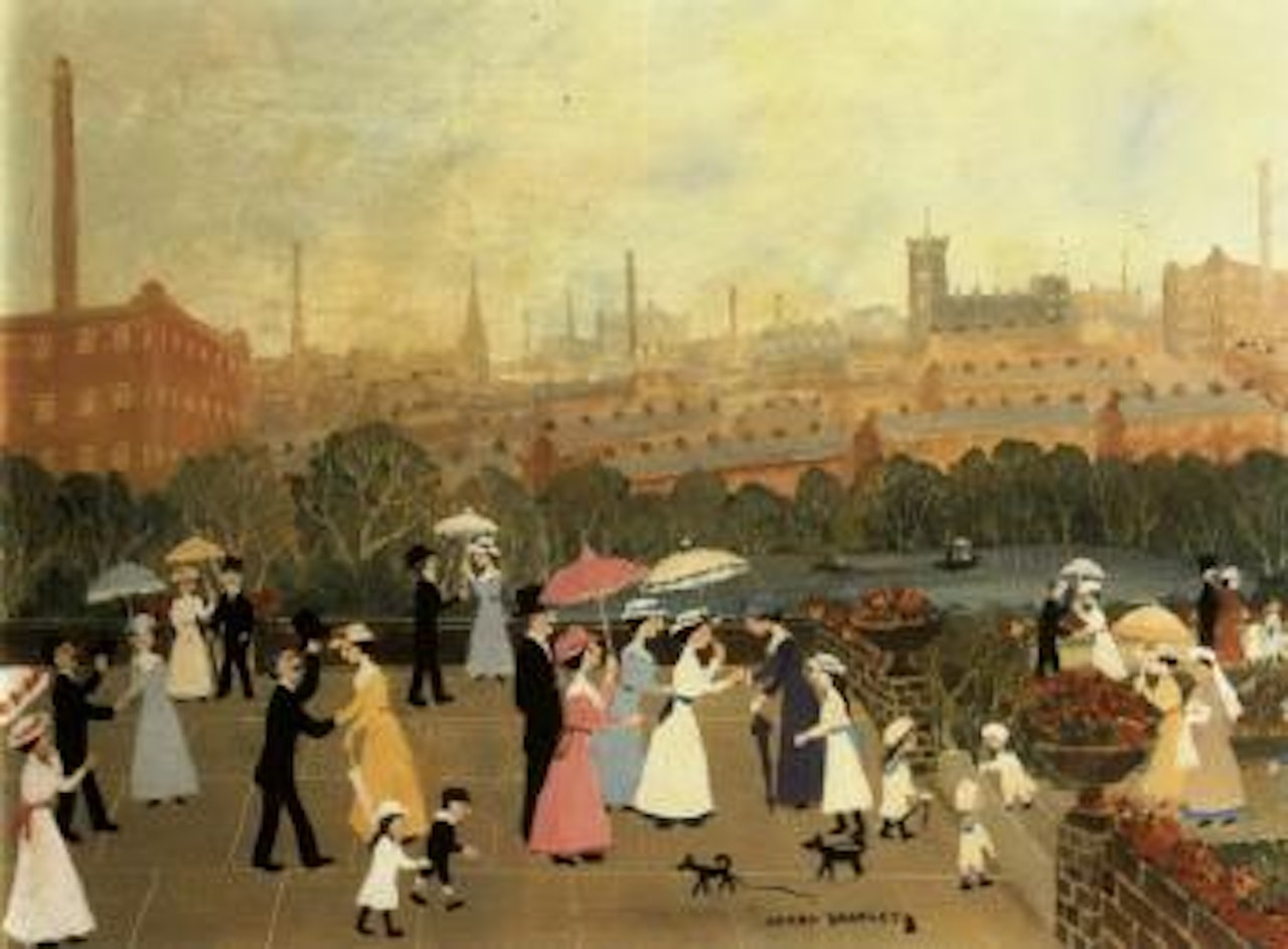 Sunday afternoon in Alexander Park by Helen Bradley