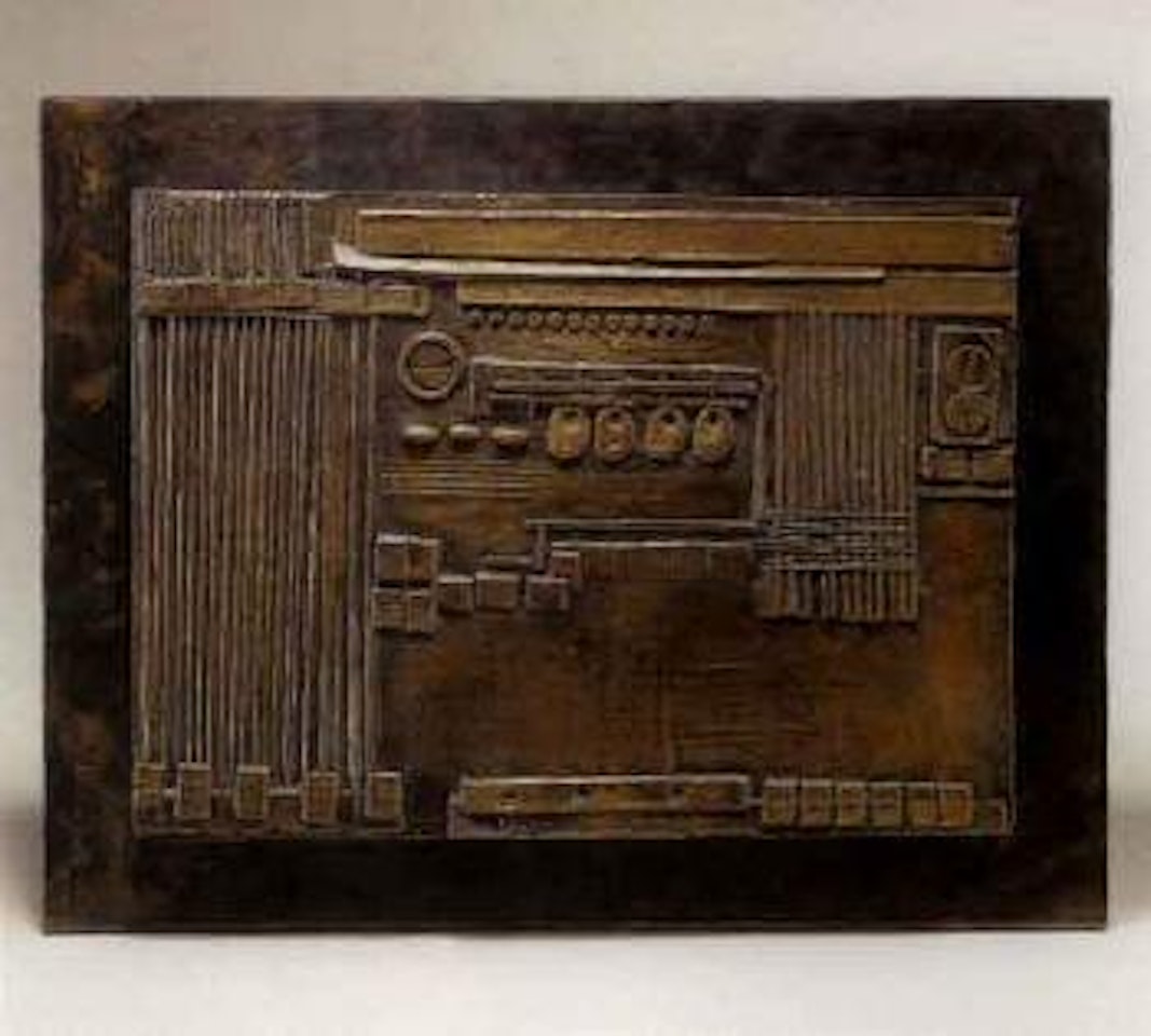 Wall relief : Maquette no.4 by Henry Moore