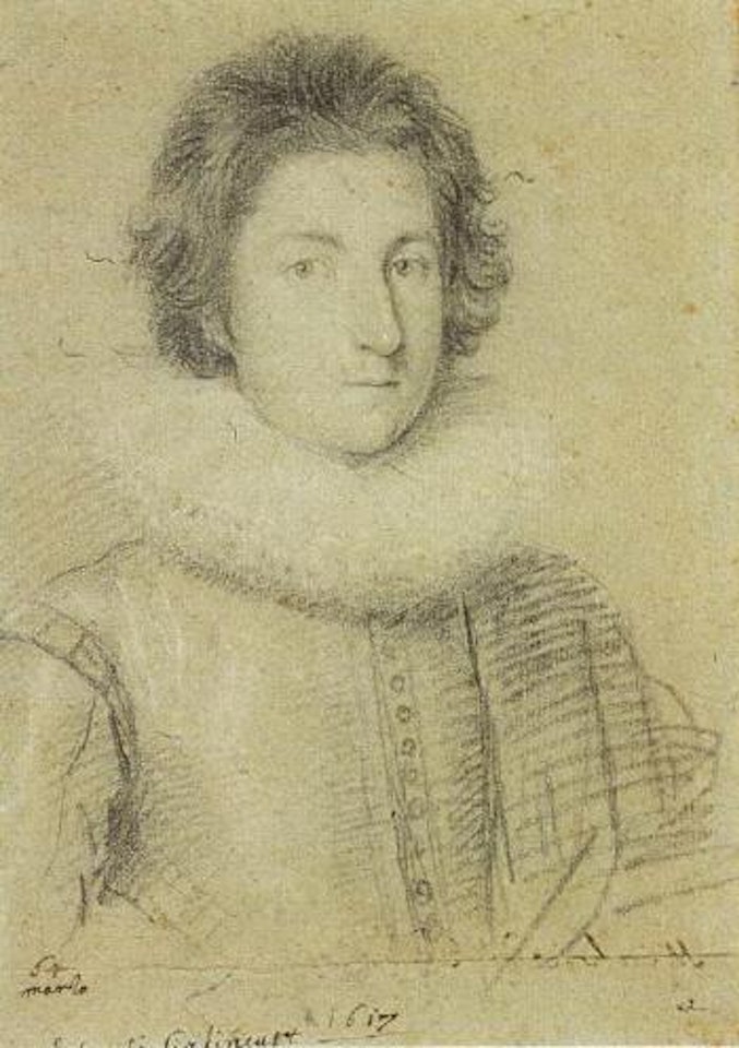 Portrait du marquis de Galineurt by Ottavio Leoni