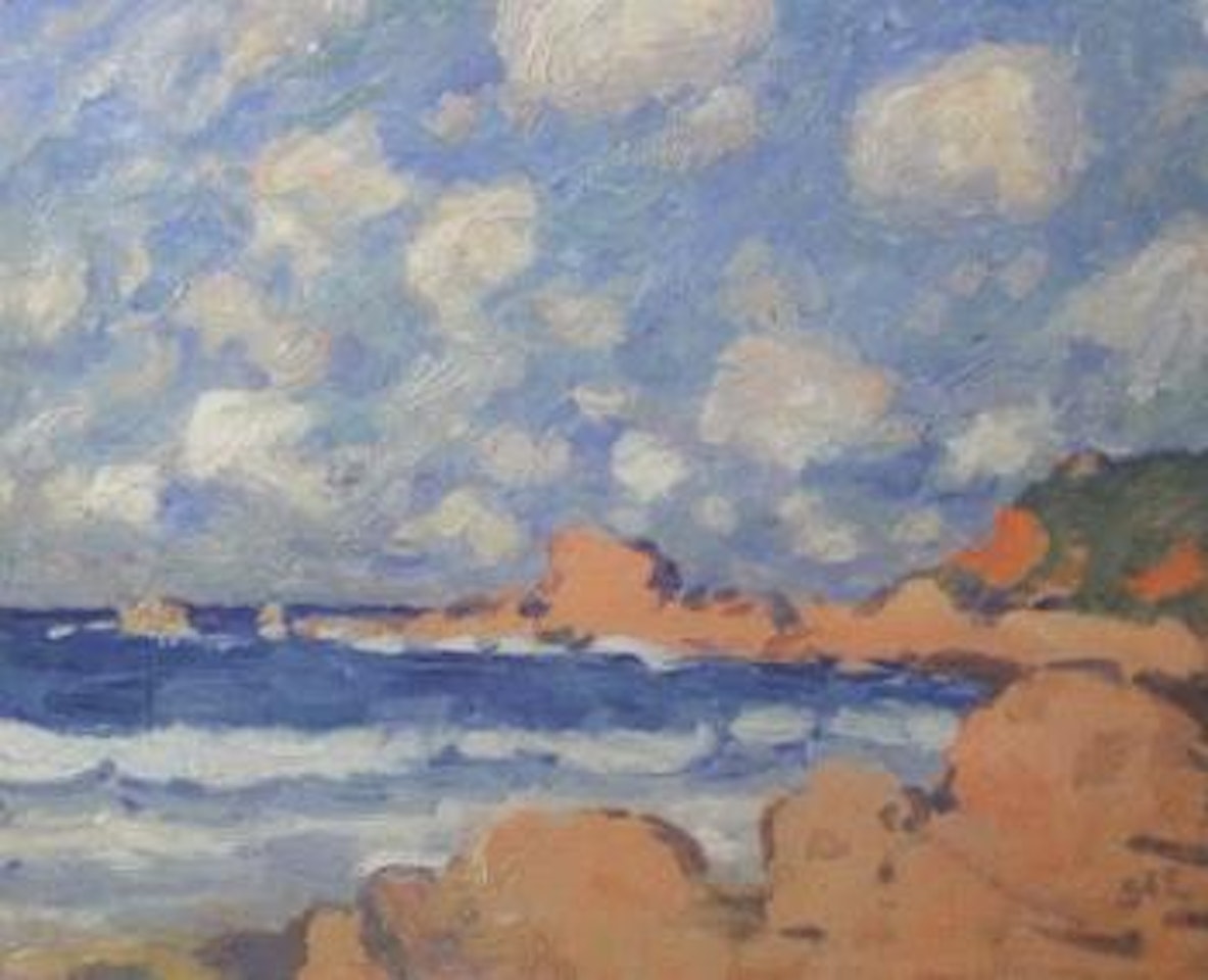 Les Roches rouges by Georges d’Espagnat