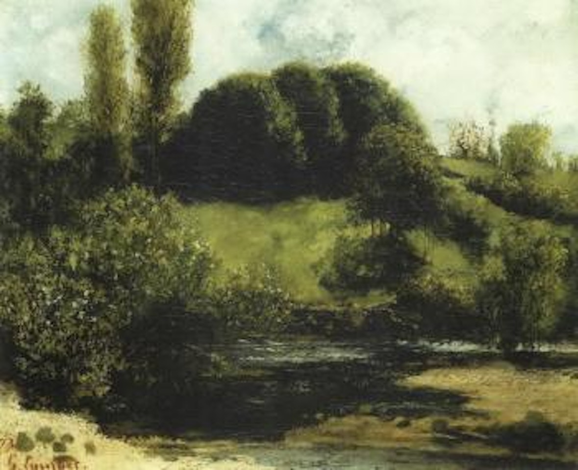 Vue de Franche Comte by Gustave Courbet