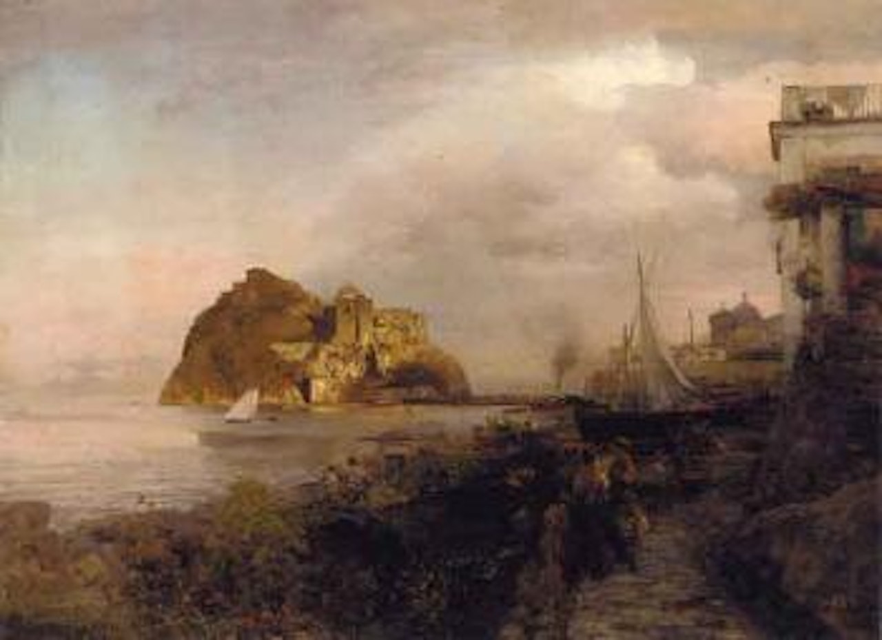 Bay of Naples by Oswald Achenbach