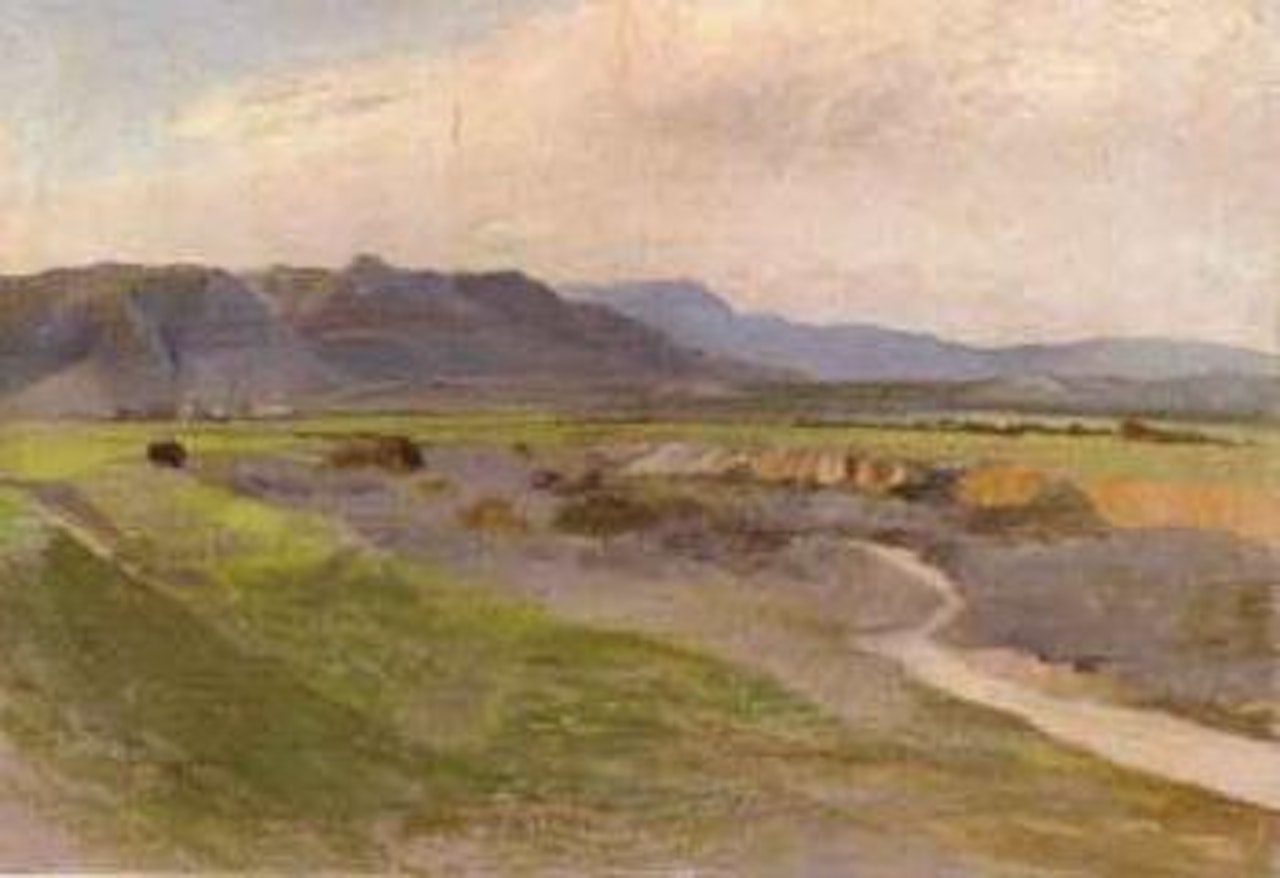 Plains of Jericho by Gustav Bauernfeind