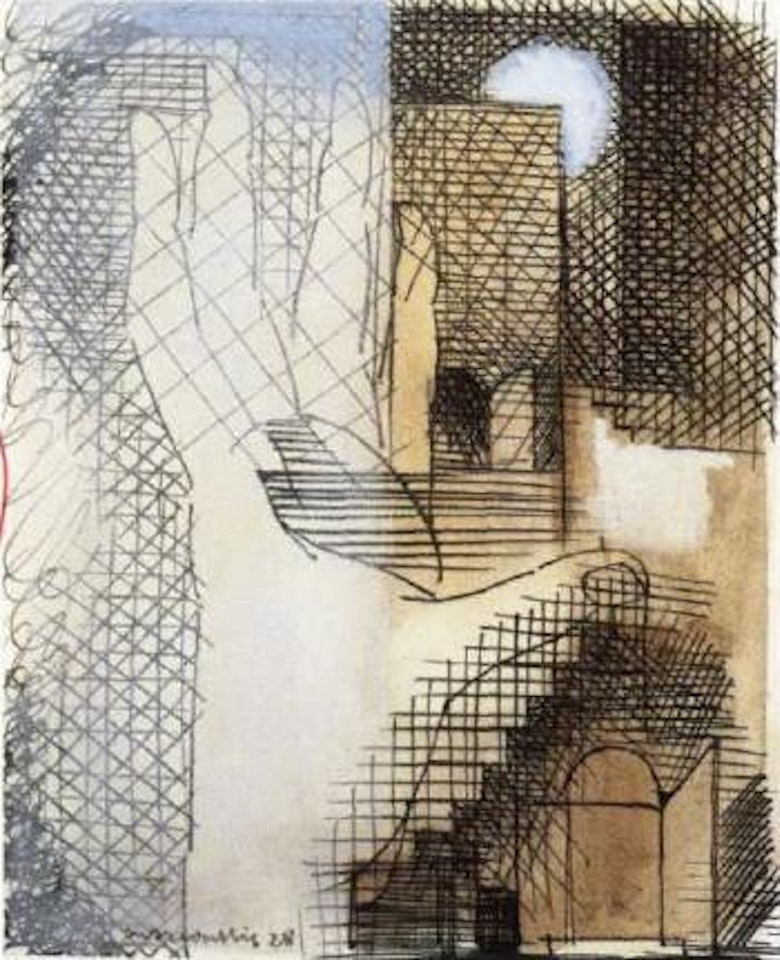 Construction a la main by Louis Marcoussis