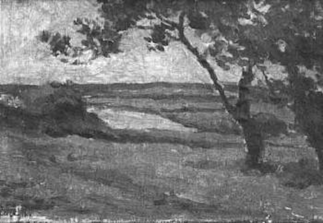 Paysage au cours de l'eau by Maximilien Luce