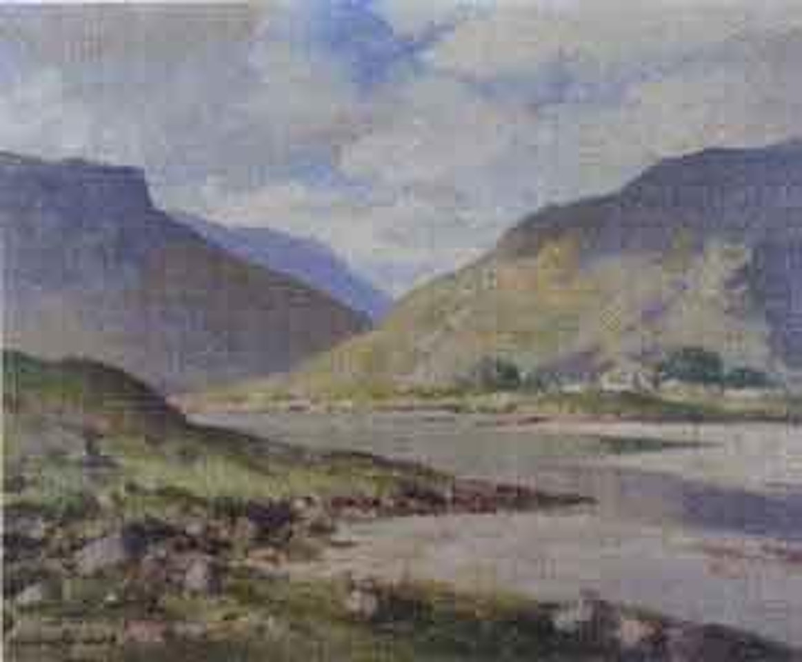 At Leenane, Connemara, Co. Galway by Maurice Canning Wilks