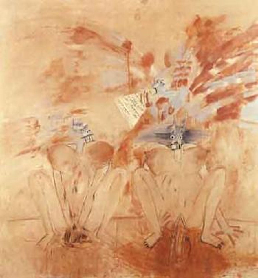 Deux femmes assises by Louis Cane