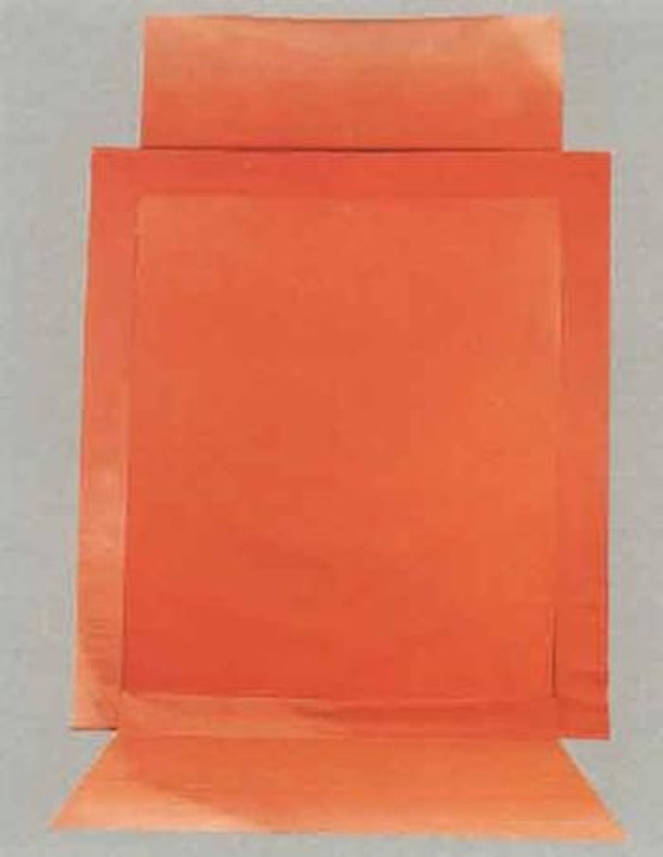 Mur rouge. Sol by Louis Cane