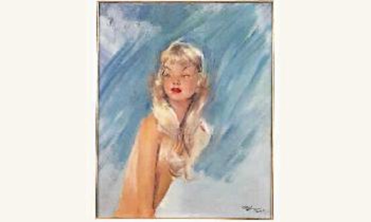 La petite Lili by Jean Gabriel Domergue