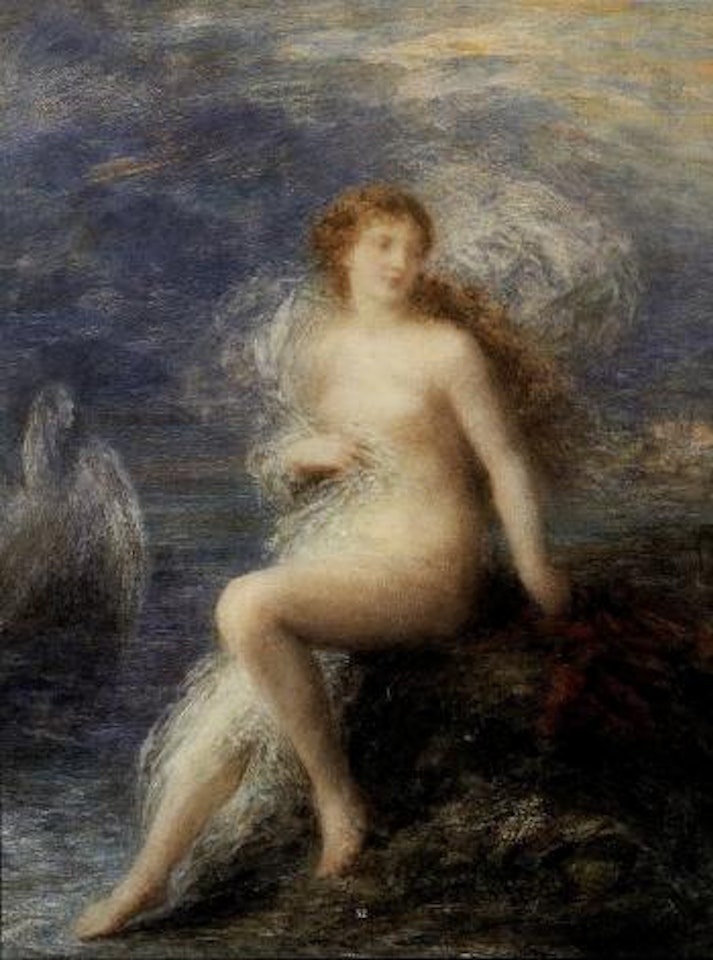 Leda by Henri Fantin-Latour