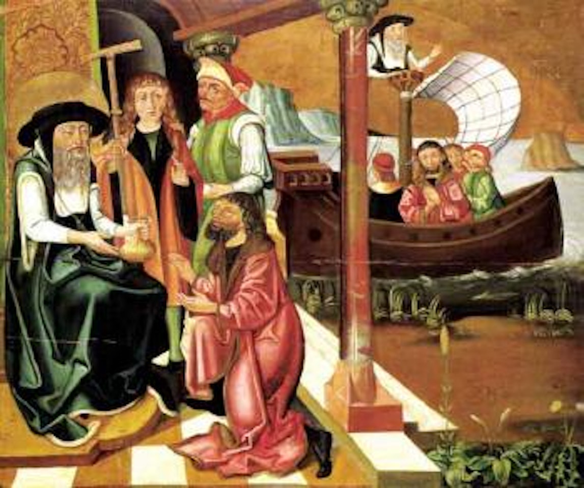 Scene from the life of St Nicholas by German School