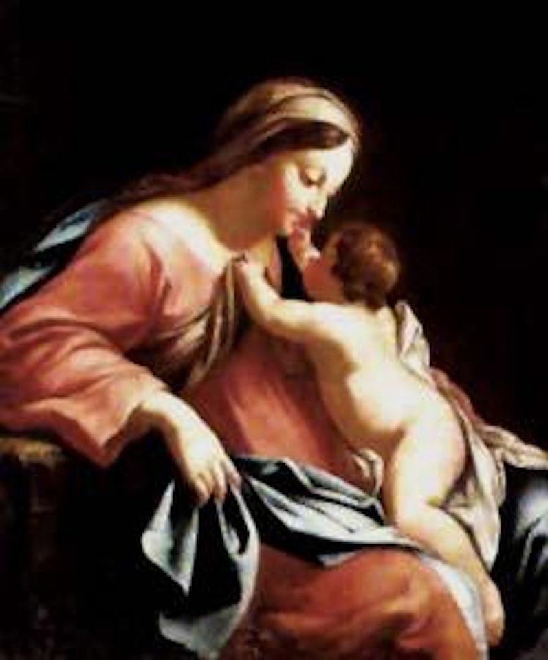 Madonna and Child by Simon Vouet