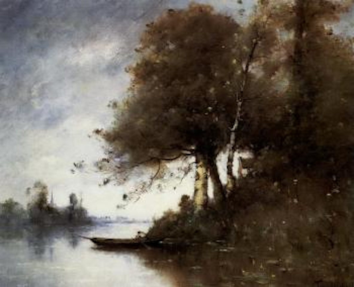 Fisherman by Paul Désiré Trouillebert