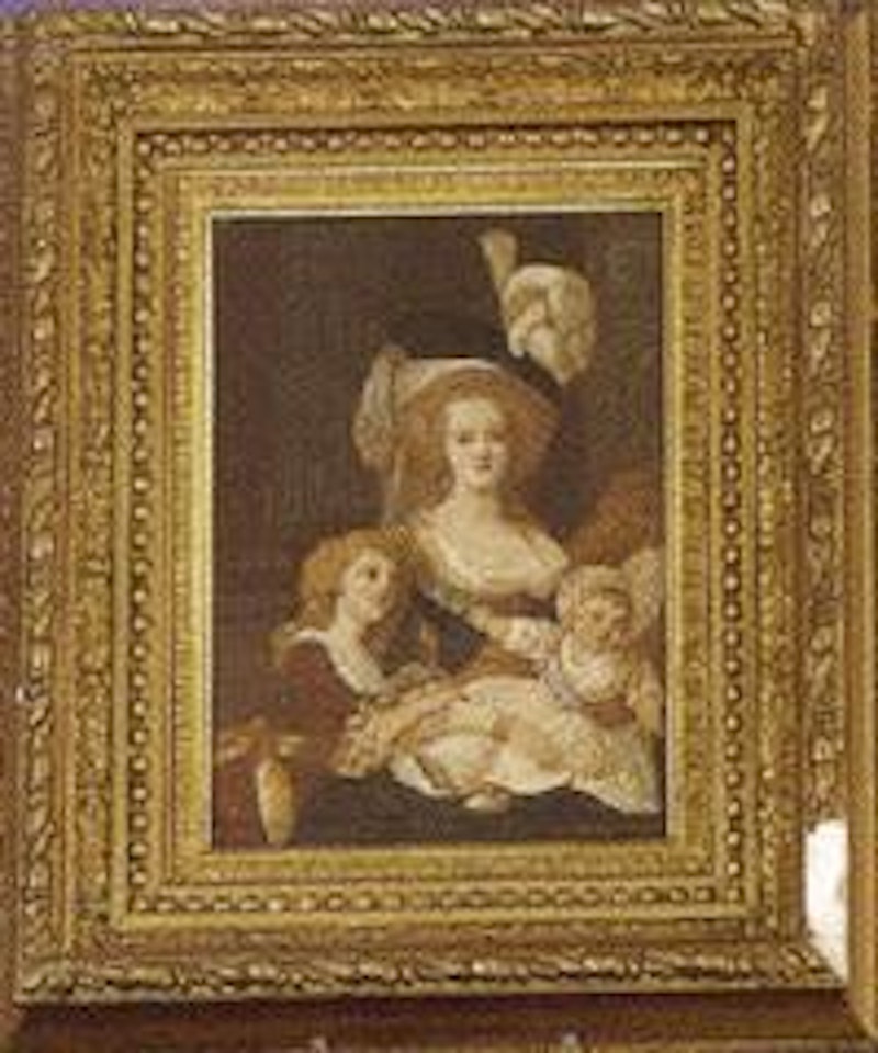 Portrait of Marie Antoinette and her family by Marie Louise Elisabeth Vigee-Lebrun