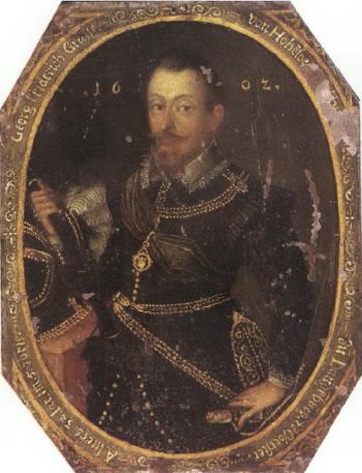 Portrait of Graf Georg Friedrich von Hohenlohe by German School