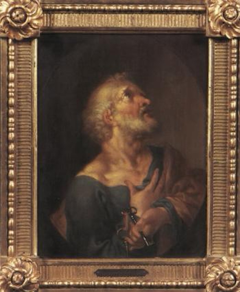 Saint Peter by Januarius Johann Rasso Zick