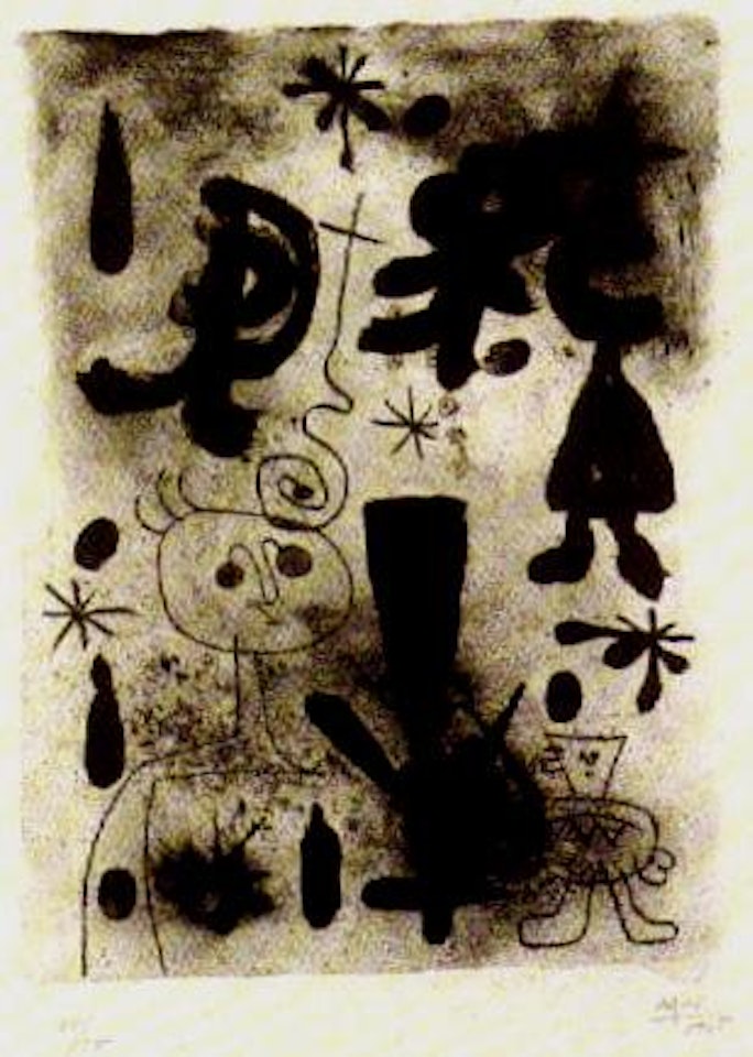 From album 13 by Joan Miró