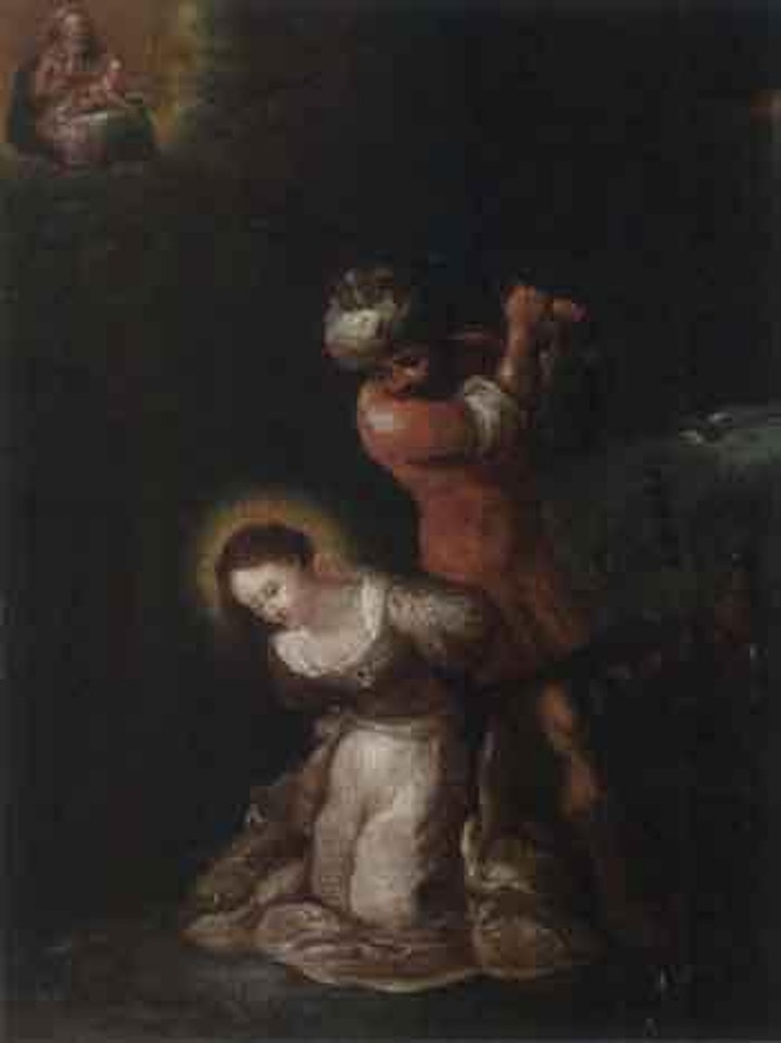 The execution of Saint Catherine by Frans Francken II