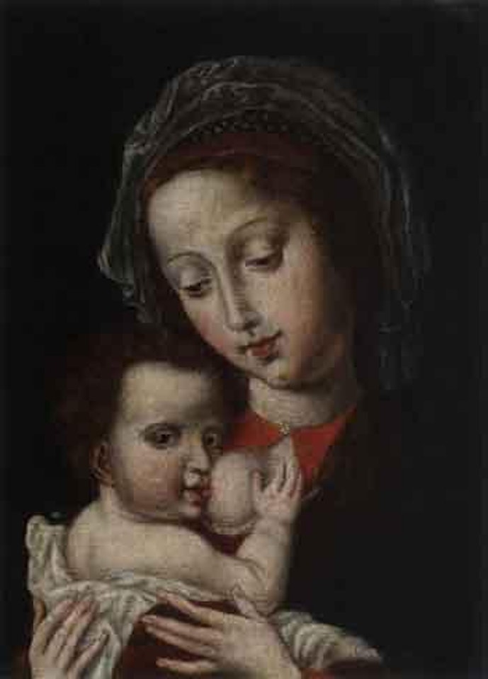 Madonna and Child by Joos van Cleve