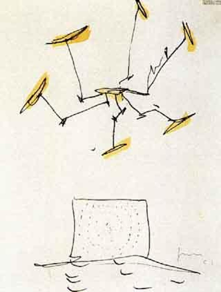 Plafone al neon by Lucio Fontana
