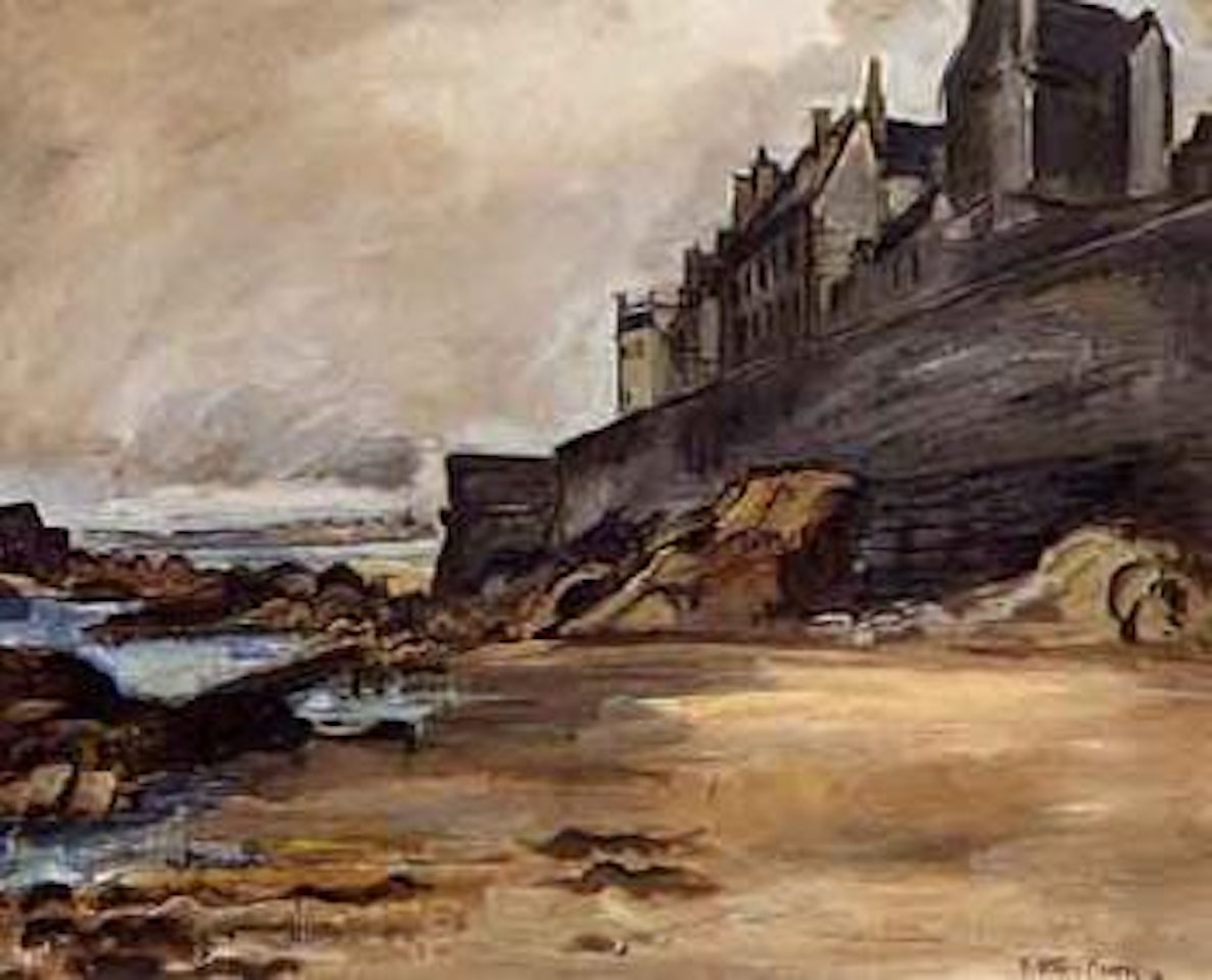 Les remparts de Saint-Malo by Othon Friesz