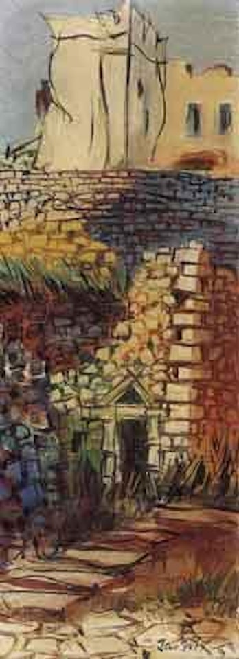 Fort aux Baux de Provence by Jean Dufy