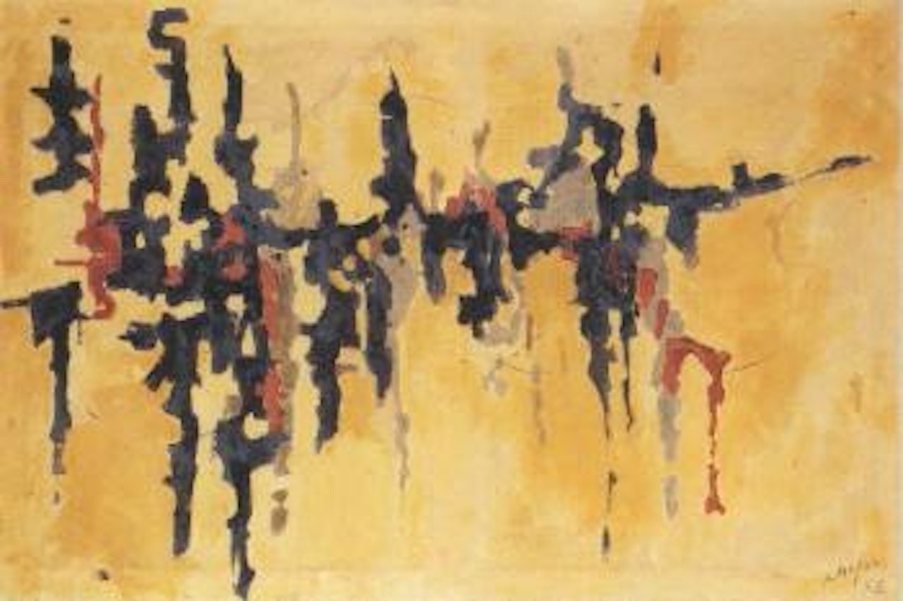 Painting by Mario Schifano
