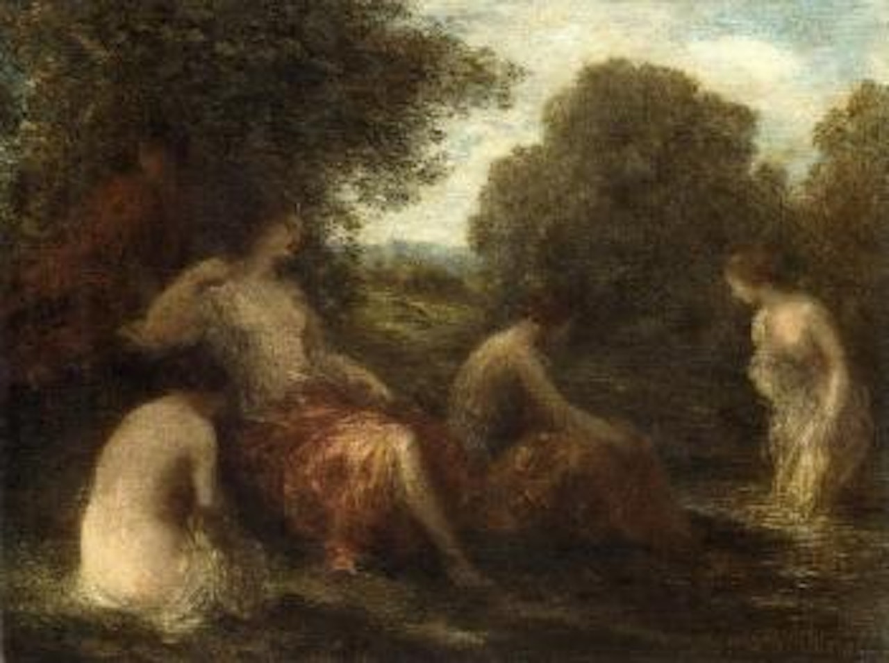 Diane et ses suivantes by Henri Fantin-Latour