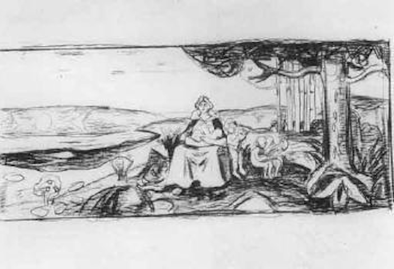 The history by Edvard Munch