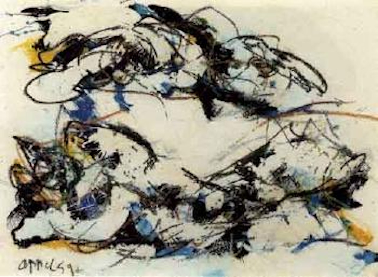 Composition by Karel Appel