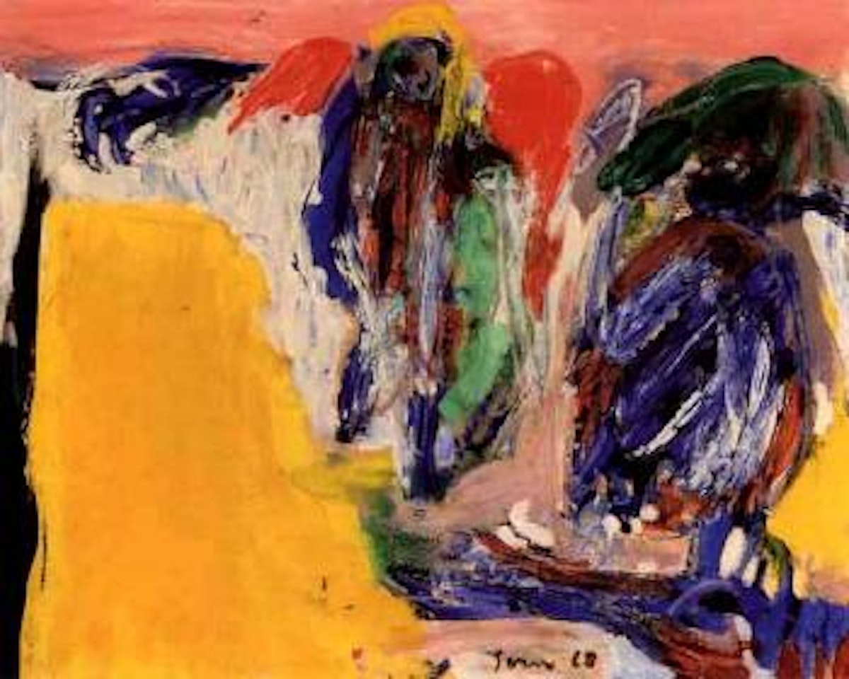 On the edge by Asger Jorn