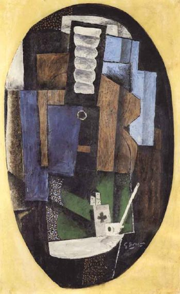 Nature morte a la guitare by Georges Braque