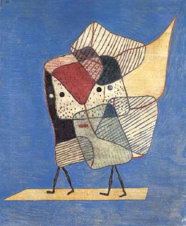 Zwillinge - twins by Paul Klee