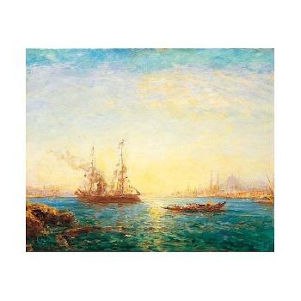 Le Bosphore, Constantinople by Félix Ziem