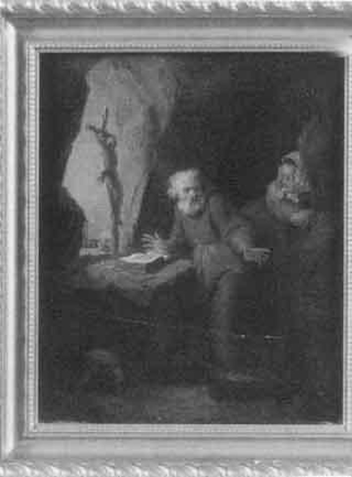 La tentation de Saint Antoine by Christian Wilhelm Ernst Dietrich