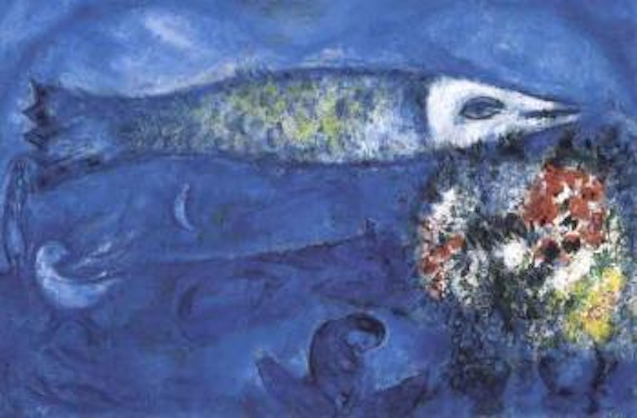 Le poisson volant by Marc Chagall